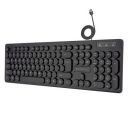 ZEBRONICS ZEB-K24 with 104 Keys Standard Wired KeyBoard...