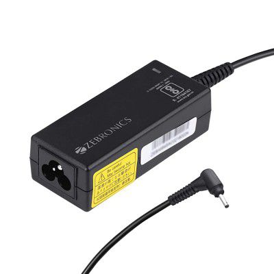 Zebronics ZEB-LA401319045AS 45W Laptop Adapter with 4x1.3mm Connector
