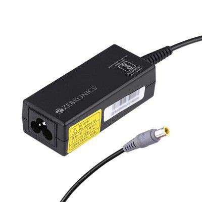 Zebronics ZEB-LA795520065L 65w Laptop Adapter with 7.9X 5.5mm Connector