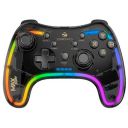 Zebronics MAX FURY Transparent RGB LED Illuminated Wired Gamepad for Windows PC, Android...