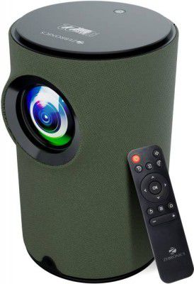 [Extra Rs.2730 Off] ZEBRONICS ZEB-PIXAPLAY 22 (3200 lm) Portable with Electronic Focus, Multi Connectivity & Supported Formats, In-built Speaker