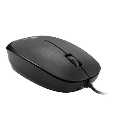 Zebronics Zeb-Power Wired USB Mouse, 3-Button, 1200 DPI Optical Sensor, Plug & Play, for Windows/Mac