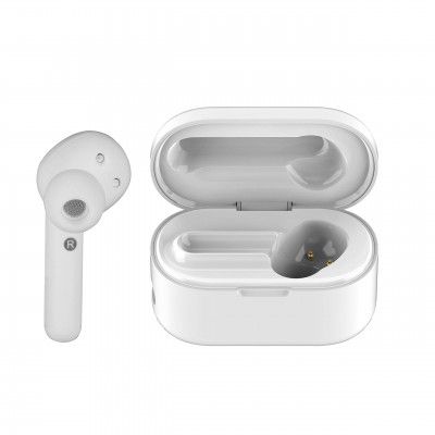 ZEBRONICS Zeb-PREKSHA Wireless Bluetooth in Ear Headset with Mic (White)