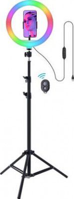 ZEBRONICS ZEB-RL10 Ring Flash (Black)