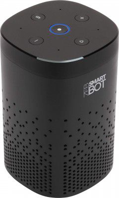 ZEBRONICS Zeb-Smart Bot 5W Wi-Fi Smart Speaker with Ir Blaster, Alexa Built-in, Works with iOS and Android Smartphones