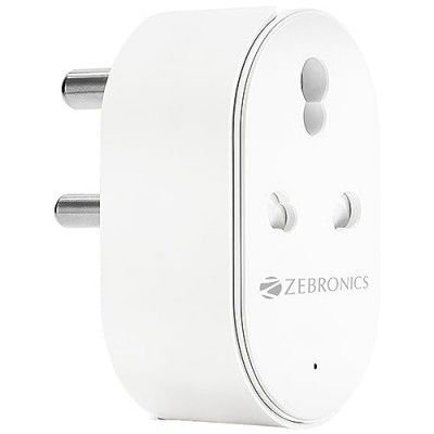 Zebronics ZEB-SP116, smart Wi-Fi plug compatible