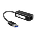Zebronics Zeb-UTE101 USB to RJ45 Ethernet LAN Adapter Up to 1000 Mbps for Windows/Mac/Linux (Black)...