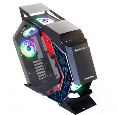 Zebronics Zeb-Valhalla PRO Premium Gaming Cabinet with RGB sync