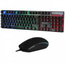Zebronics War Gaming Keyboard and Mouse Combo,Gold Plated USB, Braided Cable,Multicolour LEDs/Gaming Mouse...