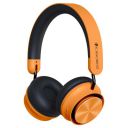 Zebronics Zeb-Bang Pro Bluetooth Wireless On Ear Headphones with Mic V5.0, 30H Backup, Foldable, Call Function, Voice Assistant, Built-in Rechargeable Battery, Type C, 40Mm Driver and Aux (Orange)...