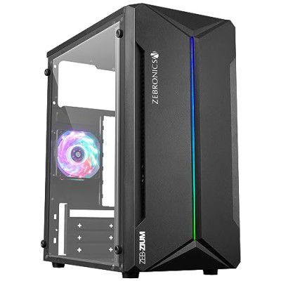 ZEBRONICS ZIUM Mid-Tower Gaming Cabinet