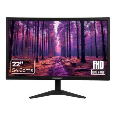 ZEBSTER GV222, 22" LED Monitor Dual HDMI & VGA Input, FHD 1920 x 1080