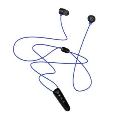 ZEBSTER Style 102 with Bluetooth 5.0,Magnetic Earpiece,Call Function,Splash Proof Design with 6H* Playback(Blue),in-Ear