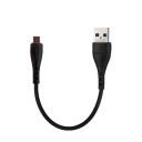 ZEBSTER Z -MC20 USB to Micro USB Cable,2A 20cm cable Strong & Long lasting for Charge and Sync (Black)...