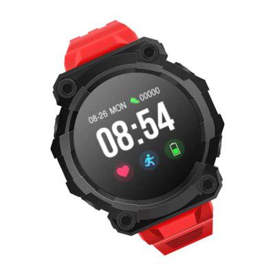 ZEBSTER Z - Run 40 Basic Smart Watch, BTv 5.0, 2.4cm LCD Screen, (Red)