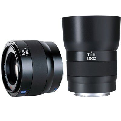 Zeiss Touit 1.8/32 Standard Camera Lens for Sony E-Mount Mirrorless Cameras, Black, (000000-2030-678)