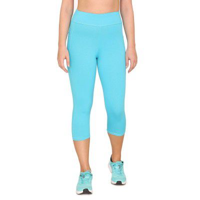 Zelocity High Rise Nouveau Soft Capri - Scuba Blue