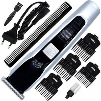 Zemei M New Professional Fast Charging  Trimmer 90 min Runtime 5 Length Settings  (Black, Silver)