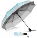 Zemic Travel Umbrella for women ^ Windproof Travel Umbrella for men and Compact Mini - Perfect for Car, Golf, and On-the-Go. One-Click Automatic Open and Close Strong Mini Umbrella...