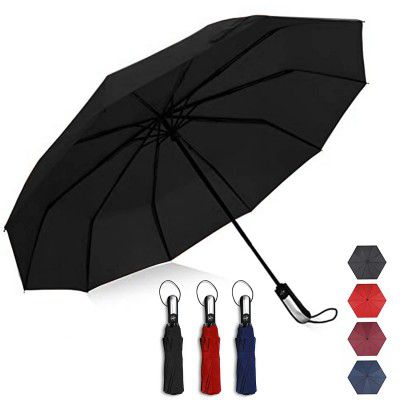 Zemic Umbrella for Men - Automatic Large Size Foldable Umbrella 