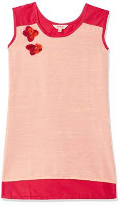 Zemyra Girls Rayon Regular Kurta