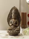 Zen Polyresin Showpiece in Bronze Colour by Living Essence...