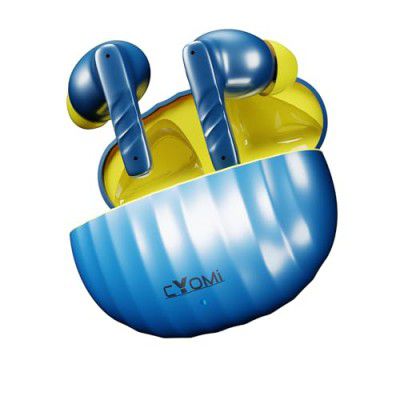 Zenbuds3 TWS,Rich Bass,30H Playtime,AI ENC,Low Latency,Type C,5.3 BT Earbuds (Blue)