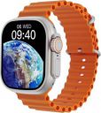 Zenx Ultra 8 Smartwatch BT Calling  (Orange Strap, Free Size)...