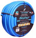 Zephyr Next-gen Garden Hose (5/8 x 100ft, Ultra-Light Flexible Rubber, No Fittings), Blue...