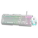 Zepto : Zebronics Transformer Gaming Combo, 6 Buttons, Multicolor Led, High Res Sensor, 3200 Dpi (White)...