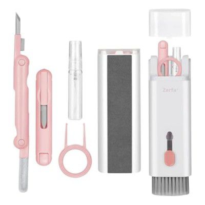Zerfa 7 in 1 Electronic Cleaner Kit, Keyboard Cleaner Kit with Brush, 3 in 1 Cleaning Pen
