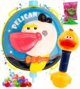 Zest 4 Toyz Holi Water Pichkari for Kids Holi Backpack Water Tank with 1 Pkt Herbal Gulal and 100 Water Balloons for Holi Celebration-(Pelican Themed)...