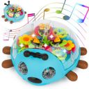 Zest 4 Toyz Musical Toys for Kids Toys Transparent Gear Dancing Toys ...