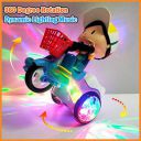 Zest 4 Toyz Stunt Tricycle Bump and Go Toy with 4D Lights, Dancing Toy, Battery Operated Toy...