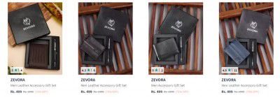 Zevora Accessory Gift Start at Rs 499