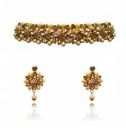 ZEWAR jewellery set for women gold plated for wedding necklace Earrings for Girls/Women...