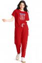 ZEYO Night Suit for Womens Typography Printed Cotton Night Dress of Top and Joggers...