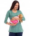 ZEYO Women's Regular Fit Cotton Heart Printed Feeding Top 5091...