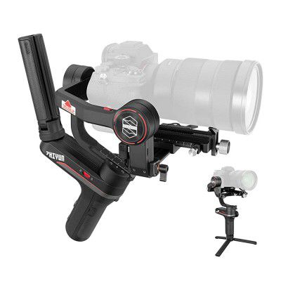 Zhiyun Weebill S Compact Gimbal Stabilizer for DSLR & Mirrorless Camera Sony A7M3 A7III A7R3 with 24-70mm GM Len Nikon Z6 Z7 Panasonic GH5 GH5s Canon 5D4 5D3 EOS R BMPCC 4K 3-Axis Handheld Gimbal