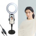 ZHIZUKA 10 inch LED Ring Light +Stand +1 Phone Holder...