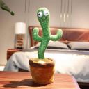 Ziggy Dancing Cactus Toy Talking Repeat Singing Sunny kactus Toy 120 Songs (Green)...