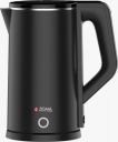 zigma Rapid Star 1500 W Stainless Steel Double Wall Electric Kettle (1.8 L, Black)...