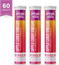 Zingavita Women Apple Cider Vinegar Effervescent Tablets for Weight Management (3 x 20 Tablets)...