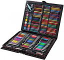 Zinnia Color pencil drawing set for kids, painting set, Art Supplies for Kids black...