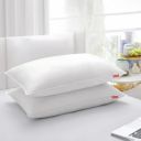 Zinnia Comfort Soft Microfiber Pillow | White | Basic Size 41 x 61 CM | Pack of 2...