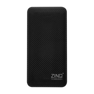 Zinq 20000mAh Li-Polymer Power Bank with 12W Fast Charge Type C & Micro USB Input ZQ20KPC (White)