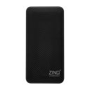 Zinq 20000mAh Li-Polymer Power Bank with 12W Fast Charge Type C & Micro USB Input ZQ20KPC (White)...