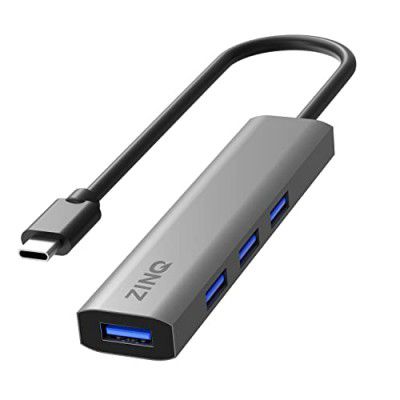 Zinq Technologies 4 USB 3.1 High Speed Ports Hub with Type C Input