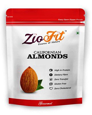 Ziofit Californian Almonds, Dried, 200g (Buy 1 Get 1 Free)