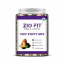 Ziofit Popular Dry Fruit Mix Jar 900g,Californian Almonds, Cashews, Dates, Black Raisins and Green Raisins, Natural and Flavorful Snack...